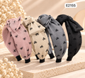 Bow Print Knotted Headband