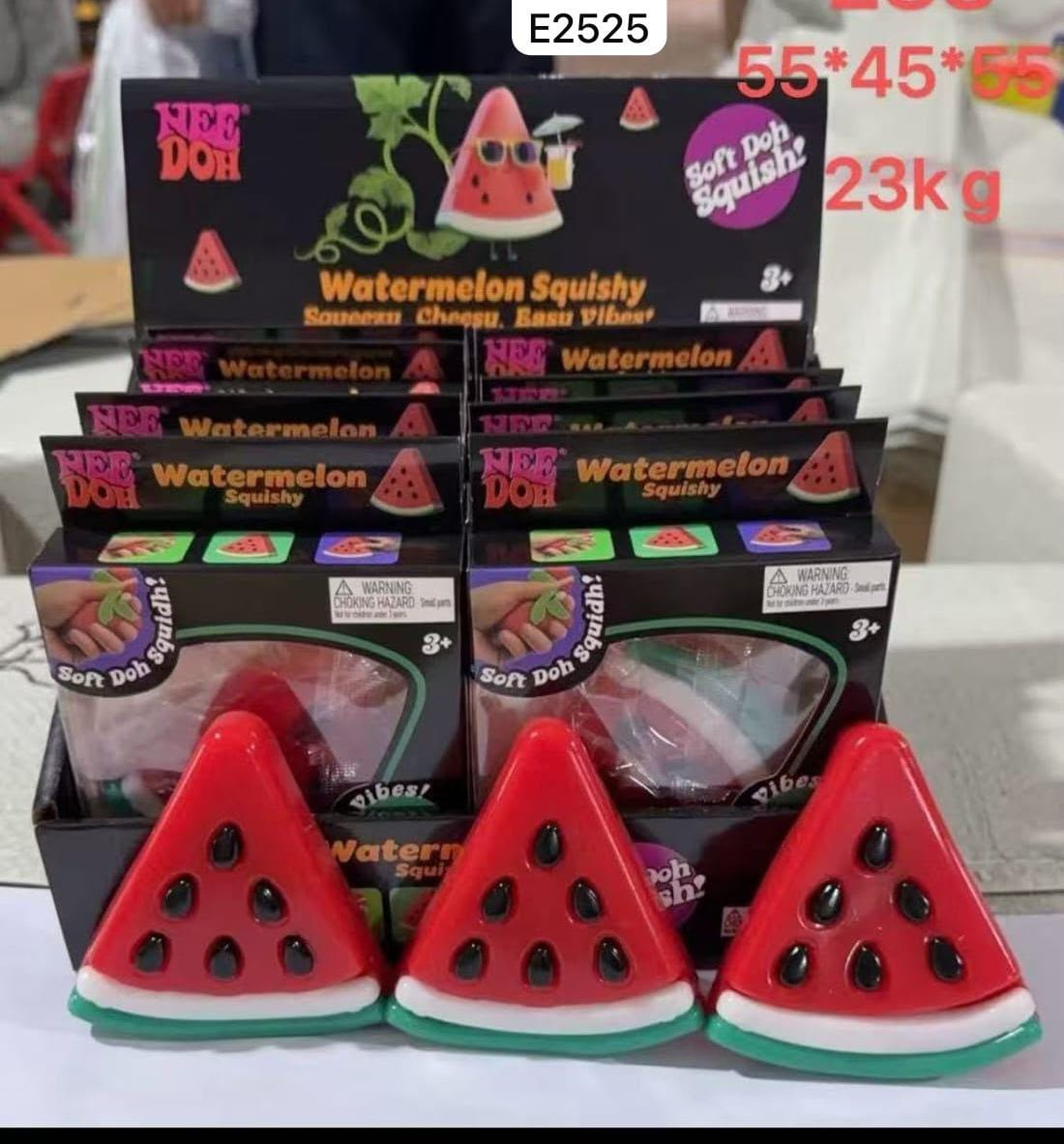 Watermelon Wedge Squishy Toy