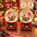 Santa Musical Snow Globe